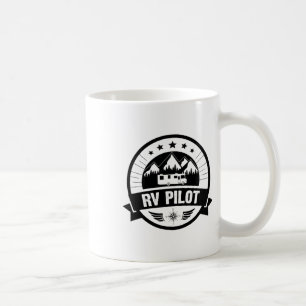 Rv Piloot Grappige Motorhome Rv Reizen Voor Mannen Koffiemok