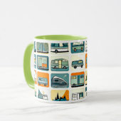 RV-reizen Mok (Voorkant links)