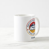 RV Road Trip Matching Dad Family Vacation Keepslag Koffiemok (Voorkant rechts)