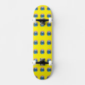 RV skateboard 2 Chat jaune (Recto)