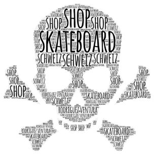 RV skateboard 2 Chat jaune