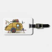 RV trappendienst met trappendienst Bagagelabel (Voorkant horizontaal)