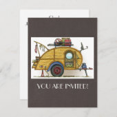 RV trappendienst met trappendienst Kaart (Voorkant / Achterkant)