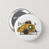 RV trappendienst met trappendienst Ronde Button 5,7 Cm (Voorkant /achterkant)