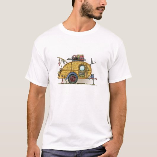 RV  trappendienst met trappendienst T-shirt (Voorkant)