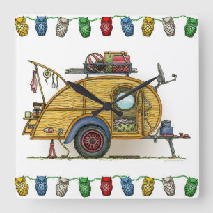 RV trappendienst met trappendienst Vierkante Klok