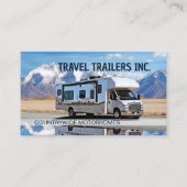 RV verhuurservice Visitekaartje (Voorkant)