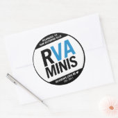 RVA MINI's 3-inch Sticker (Envelop)