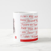 RVE DIT : "Écrivez un livre" Jumbo Mug (Devant)