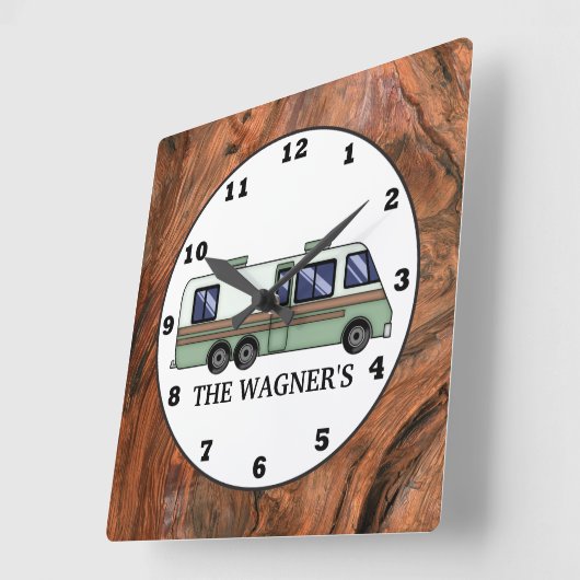 RVing ajouter nom horloge murale (Angle)