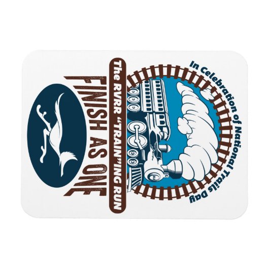 RVRR "Train"ing Run Magnet (Horizontal)