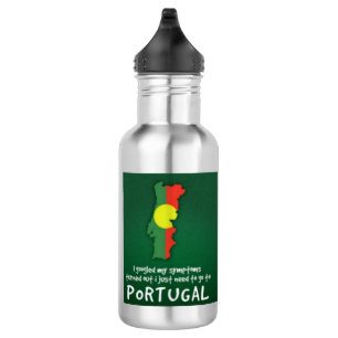 RVS-waterfles - Ga naar Portugal Waterfles