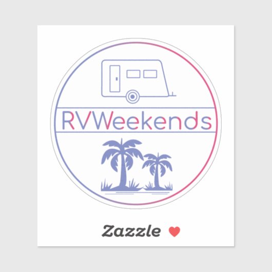 RVWeekends Sticker (Vel)