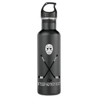 RWA Sportkleding - Eat Sleep Hockey Herhalen Waterfles