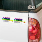 RWA-vinylstickers Bumpersticker (Op Truck)