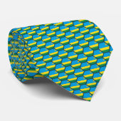 Rwanda Drapeau Honeycomb Cravate (Roulé)