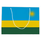 Rwanda Flag Groot Cadeauzakje (Achterkant)