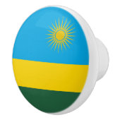 Rwanda Flag Keramische Knop (Rechts)