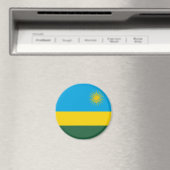 Rwanda Flag Magnet Magneet (Insitu (Vaatwasser))