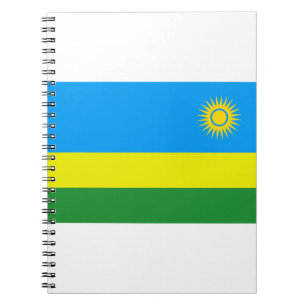 Rwanda Flag Notitieboek