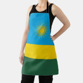 Rwanda Flag Schort (Insitu)