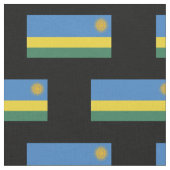 Rwanda Flag Stof (Close Up)