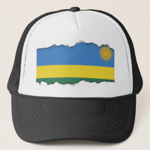 Rwanda Flag Trucker Pet