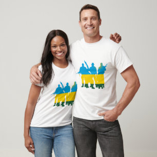 Rwanda-militaire eenheden t-shirt