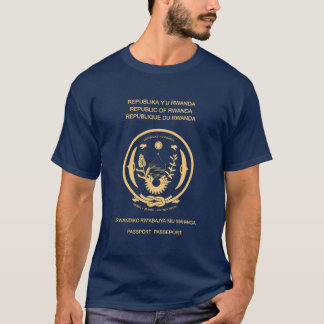 Rwanda passport t-shirt
