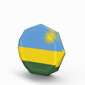 Rwanda vlag fotoblokken (Rechts)