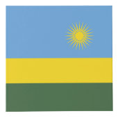 Rwanda vlag kubus (Voorkant)