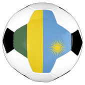 Rwanda vlag voetbal (Gedraaid)