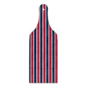 RWB Baseball Coord Stripes 1-CUTTING BOARD PADDLE Snijplank (Voorkant)