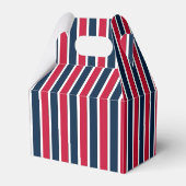 RWB,Baseball Coord Stripes 1-PARTIJ FAVOR BOX,gabl Bedankdoosjes (Achterkant)