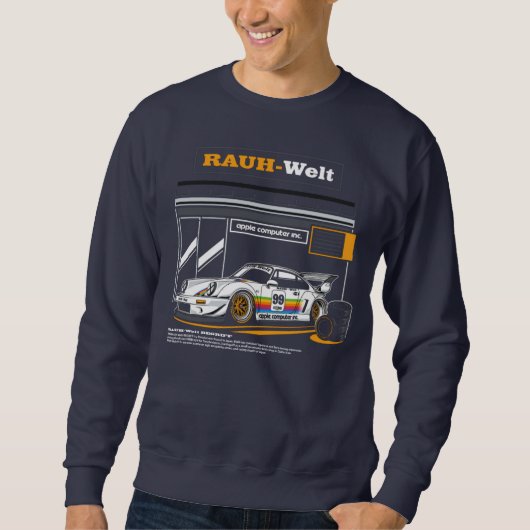 RWB garage Rauh Welt RWB Racing auto Trui (Voorkant)