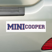 RWB Mini Cooper Bumperstickers (Op auto)