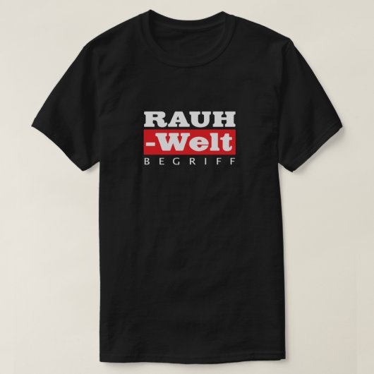 RWB Rauh Welt Begriff Classic T-Shirt (Design voorkant)
