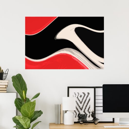 RWB Swipe Poster (Thuiskantoor)