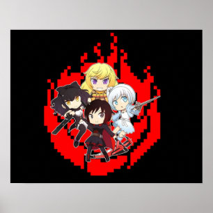 rwby anime poster