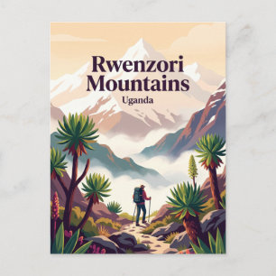 Rwenzori-gebergte Oeganda Briefkaart