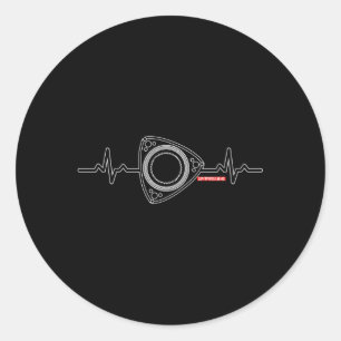RX8 RX7 Hij versloeg Donker Ronde Sticker