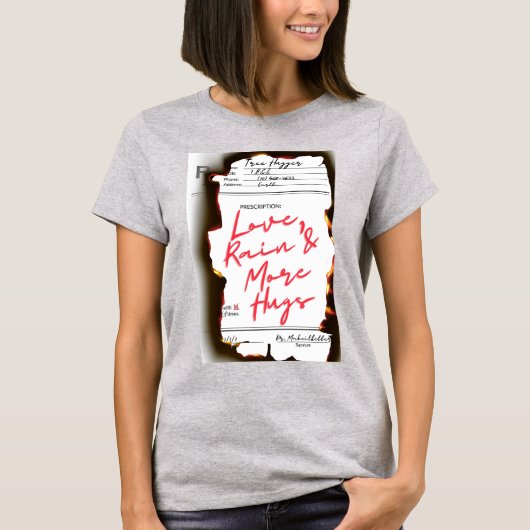 "Rx: Boom-heupger" T-shirt (Voorkant)