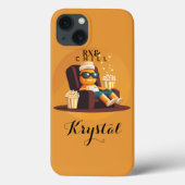 Rx & chill | Grappige apotheek tech namen Case-Mate iPhone Case (Achterkant)