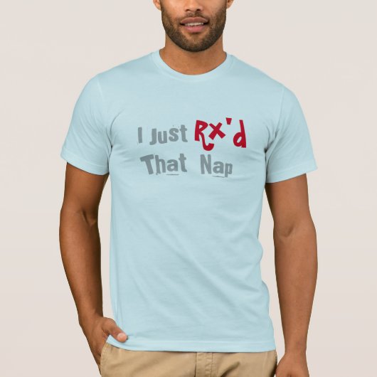 Rx deed dat grappige T-shirt ontwerp. (Voorkant)