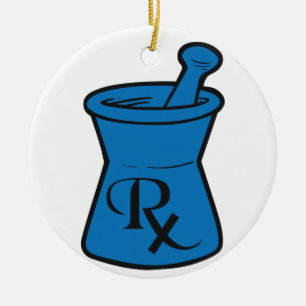 RX Logo Keramisch Ornament
