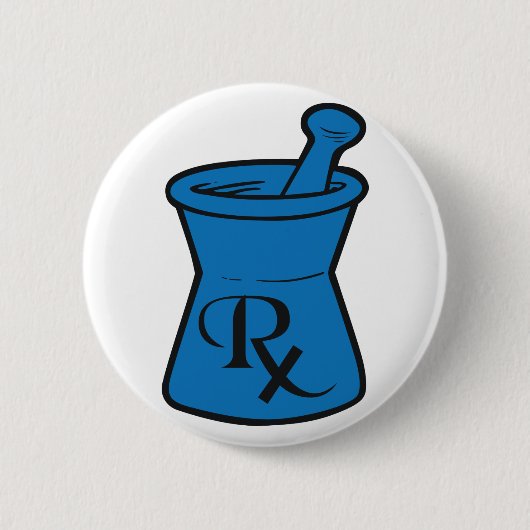 RX Logo Ronde Button 5,7 Cm (Voorkant)