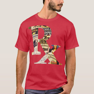 Rx Pharmacy Retro Pharmacy Vintage Adapecary T-shirt