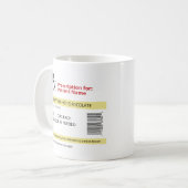 RX Prescription Chocolat Chaud Mug (Devant gauche)
