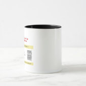 RX Prescription Chocolat Chaud Mug (Centre)
