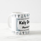 RX Style Personalized Pharmacist Mug (Devant gauche)
